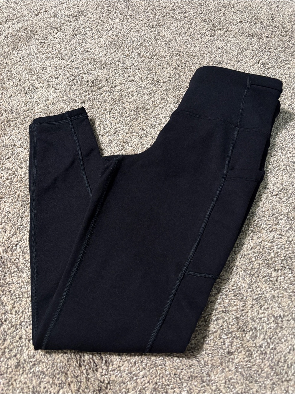 Athleta Altitude Stash Leggings in Polartec Powerstretch size small